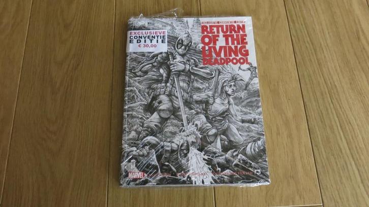 DDB Deadpool Return of the living Deadpool conventie ed. set, Boeken, Stripboeken, Zo goed als nieuw, Complete serie of reeks
