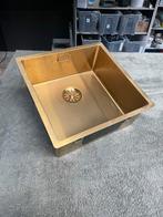 Nieuwe gouden spoelbak Larreine 40x40cm, Huis en Inrichting, Keuken | Keukenelementen, Ophalen, Minder dan 50 cm, Overige kleuren
