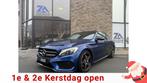 Mercedes-Benz C-klasse 180 CGI AMG PAKKET |Camera|Navi|Leer|, Auto's, Automaat, 1800 kg, Blauw, Bedrijf