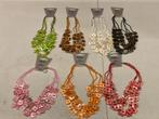 Partij Rich Schelpen kettingen voor de zomer., Sieraden, Tassen en Uiterlijk, Kettingen, Ophalen of Verzenden, Nieuw, Overige materialen