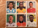 Panini WK 2010 – Ongesneden set stickers, inclusief Messi, Ophalen of Verzenden, Gebruikt, Meerdere stickers