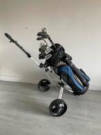 Mooie WILSON Heren GOLFSET met tas en trolley, rechtshandig, Sport en Fitness, Golf, Ophalen, Zo goed als nieuw, Set, Overige merken