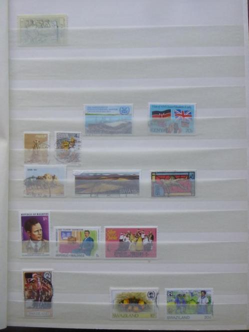 stockboek Macau Kenya, SWA Maldives, Swaziland Pakistan,, Postzegels en Munten, Postzegels | Volle albums en Verzamelingen, Buitenland