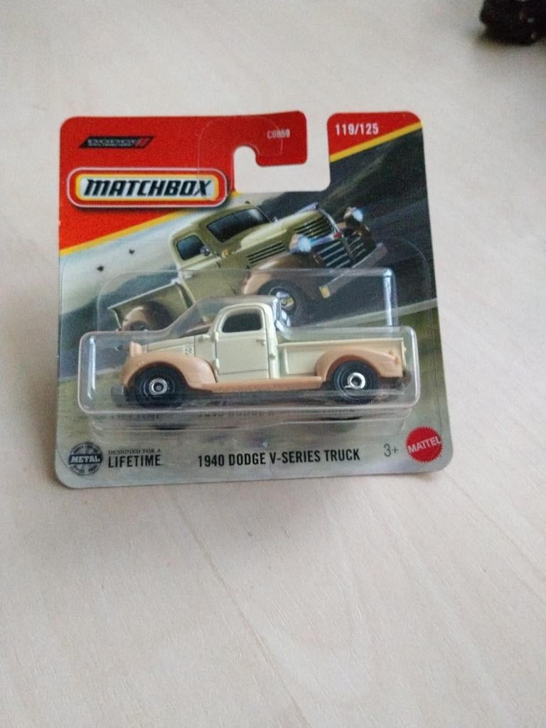 Matchbox 1940 dodge V-Series truck, Ophalen of Verzenden, Nieuw, Auto