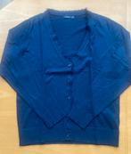 Purdey vest donkerblauw WOL viscose mix maat L als nieuw, Blauw, Maat 42/44 (L), Ophalen of Verzenden, Zo goed als nieuw