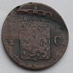 1/2  Cent 1861 Nederland Antieke Munt Willem III, Ophalen of Verzenden