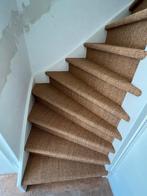 Trap stofferen met sisal natuur tapijt | Strak & duurzaam, Ophalen of Verzenden, Zo goed als nieuw, Minder dan 10 m², Tapijt