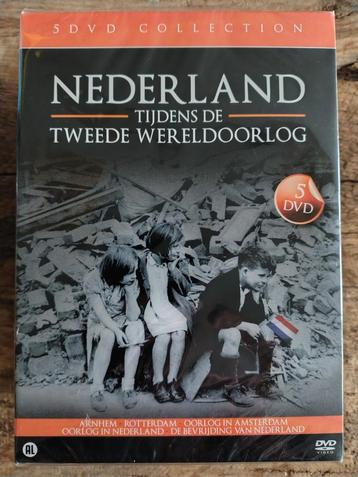 Nederland tijdens WOII - 5 DVD Boxset nieuw in seal!  beschikbaar voor biedingen
