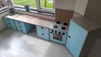Kinderkeuken met verrijdbare bakken (met laden) en kast., Ophalen, Zo goed als nieuw, Gas