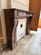 Oude marmeren shouw, Huis en Inrichting, Ophalen, Gebruikt, Vrijstaande haard