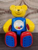 Vintage Ambi Toys rammelaar beer activity retro speelgoed, Gebruikt, Onbekend, Ophalen of Verzenden, Rammelaar