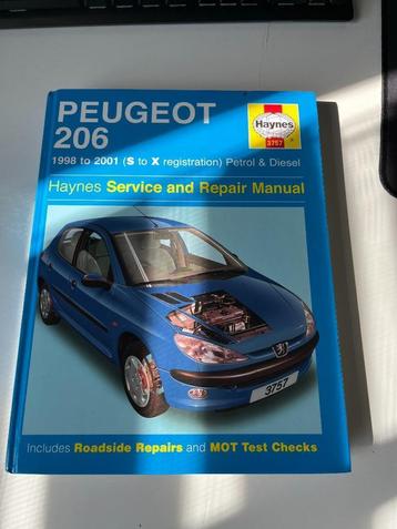 Peugeot 206 Haynes Service and Repair Manual beschikbaar voor biedingen