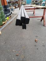 Vuren achterlat 32x50 zwart nr. 649, Ophalen, Zo goed als nieuw, 250 cm of meer, Balken