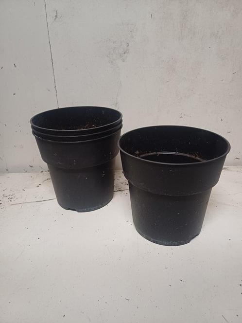 Kweekpotten 3,2 liter, Tuin en Terras, Bloempotten, Gebruikt, Kunststof, Minder dan 25 cm, Rond, Ophalen of Verzenden
