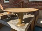 Schaal, messing?., Ophalen of Verzenden, Gebruikt, Rond, Overige materialen