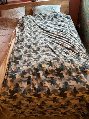 1 x Optidee 1-persoons dekbedovertrek + sloop beschikbaar voor biedingen