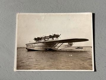 Foto watervliegtuig Dornier, bezoek Amsterdam 1930 beschikbaar voor biedingen