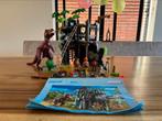 Playmobil 9429 Dino Basiskamp van de avonturiers met T-Rex, Ophalen of Verzenden, Zo goed als nieuw, Complete set