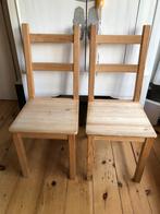 Houten stoelen-Z.G.A.N., Ophalen of Verzenden, Bruin