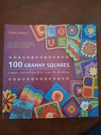 100 Granny Squares Haakboek - Nieuw!, Ophalen of Verzenden, Nieuw, Haken, Patroon of Boek
