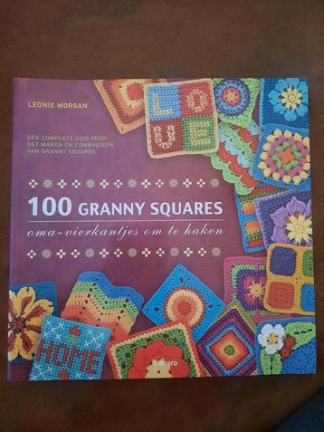 100 Granny Squares Haakboek - Nieuw! beschikbaar voor biedingen