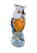 Uniek uilenbeeldje van murano glas
Hoogte : 21,5 cm, Ophalen of Verzenden