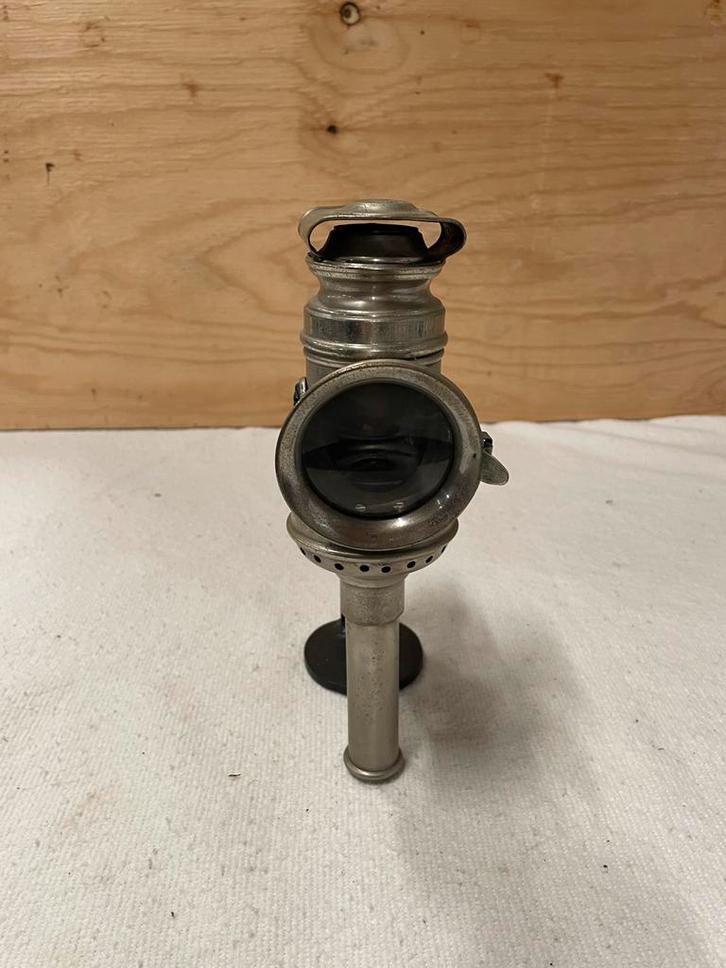 Vintage Kaars Fietslamp Reus met Standaard, Antiek en Kunst, Antiek | Lampen, Ophalen