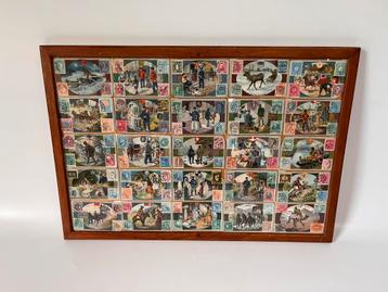 Vintage lijst 100 antieke postzegels op kaarten - zie foto,s beschikbaar voor biedingen