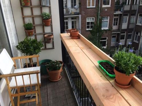 Houten Balkonbar | 120 / 150 / 180 cm – werk, eet & geniet b, Tuin en Terras, Tuinmeubel-accessoires, Nieuw, Ophalen of Verzenden