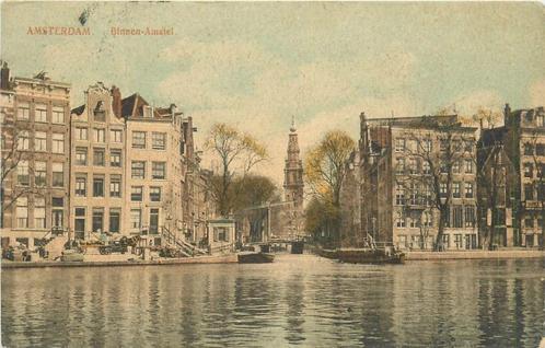 (378-334-019) Amsterdam Binnen Amstel, Verzamelen, Ansichtkaarten | Nederland, Noord-Holland, Verzenden