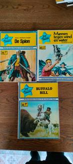 3 voor 10 : Strips Davy Crockett, buffalo bill, Jules Verne, Boeken, Meerdere stripboeken, Ophalen of Verzenden, Gelezen