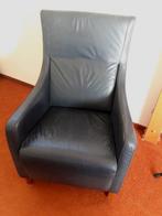 Leren fauteuil, Huis en Inrichting, Ophalen, Design, Zo goed als nieuw, 50 tot 75 cm
