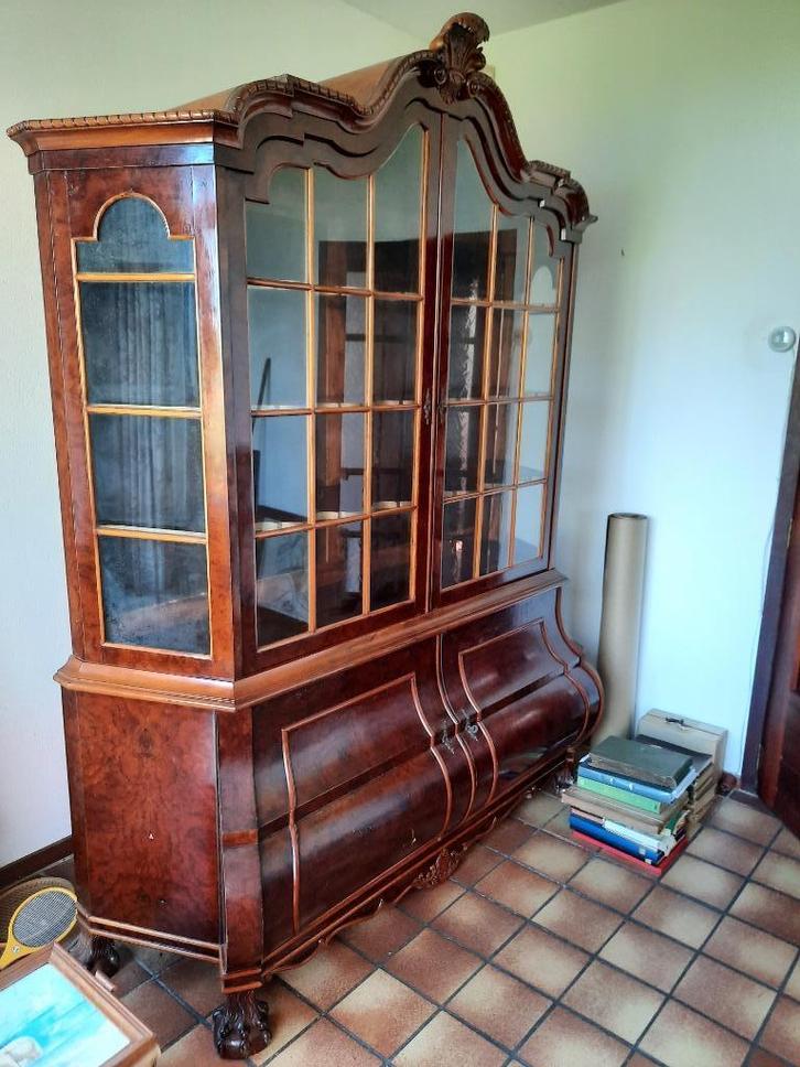 Mahonie kasten, Antiek en Kunst, Antiek | Meubels | Kasten, Ophalen