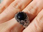 Vanoli 925 zilveren ring onyx maat verstelbaar 18 19, Sieraden, Tassen en Uiterlijk, Ringen, 18 tot 19, Vanoli, Nieuw, Ophalen of Verzenden
