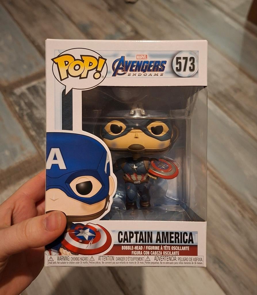 Captain America Funko 573, Ophalen of Verzenden, Zo goed als nieuw