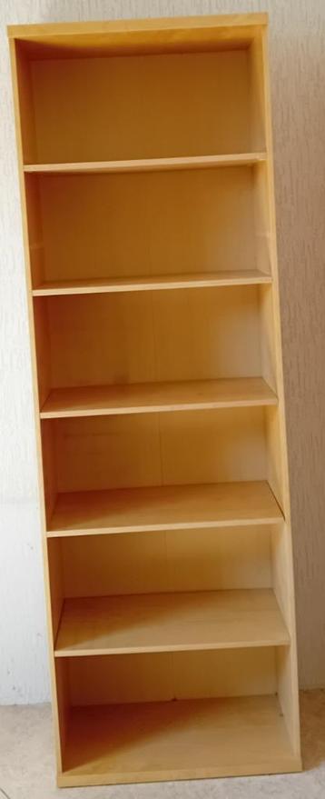 Te Koop: Een Ikea Bonde kast, 5 vaks, berken kleur.   beschikbaar voor biedingen