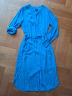 Blauwe jurk,  Comma,  38, Maat 38/40 (M), Blauw, Nieuw, Onder de knie