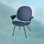 Vintage design Gispen fauteuil 302 midmod 60s lounge chair, Ophalen of Verzenden, Gebruikt, Stof, 50 tot 75 cm