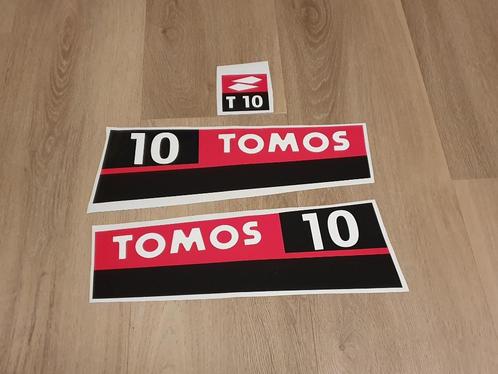 Stickerset Tomos 10 pk buitenboordmotor T10 stickers voor ka, Watersport en Boten, Accessoires en Onderhoud, Nieuw, Motor en Techniek