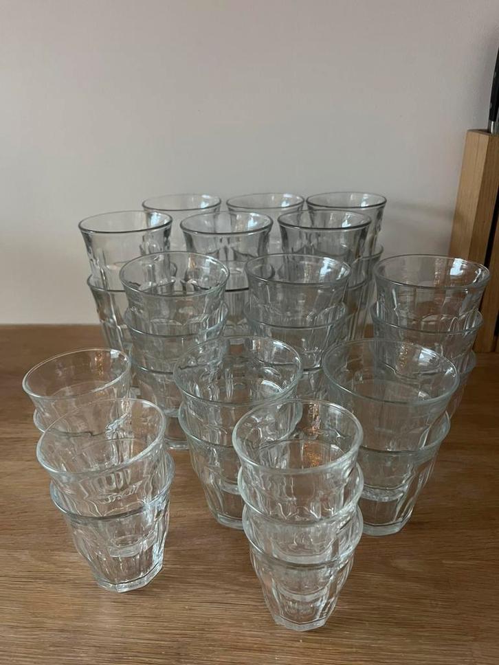 Nog 3 stuks! Duralex Picardie glazen, Huis en Inrichting, Keuken | Servies, Gebruikt, Glas of Glazen, Overige stijlen, Glas, Ophalen of Verzenden