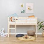 Hoppekids half hoogslaper incl lattenbodem en matras, Ophalen, Zo goed als nieuw, Hoogslaper