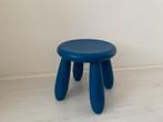 Blauwe kinderstoel / krukje van Ikea. Type Mammut., Ophalen of Verzenden, Zo goed als nieuw, Stoel(en)