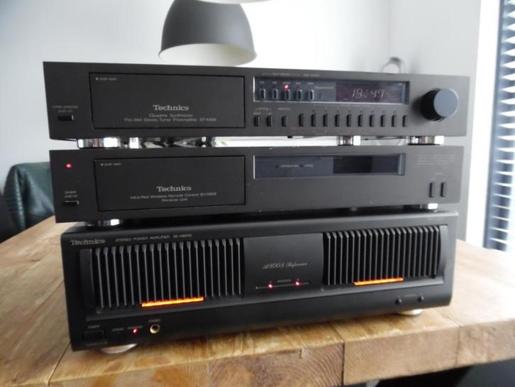 3dlg Technics Pre-power combi met tuner en remote unit, Audio, Tv en Foto, Stereo-sets, Refurbished, Tuner of Radio, Overige merken