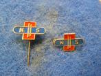 Speldje NS en broche NS, Verzamelen, Speldjes, Pins en Buttons, Verzenden, Zo goed als nieuw, Overige onderwerpen