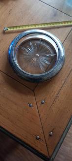 Zilveren Wijnfles Onderzetter Frank M Whiting Art Deco, Antiek en Kunst, Ophalen of Verzenden, Zilver