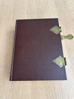 Bijbel met leren omslag en messing sloten, Ophalen of Verzenden, Bijbel