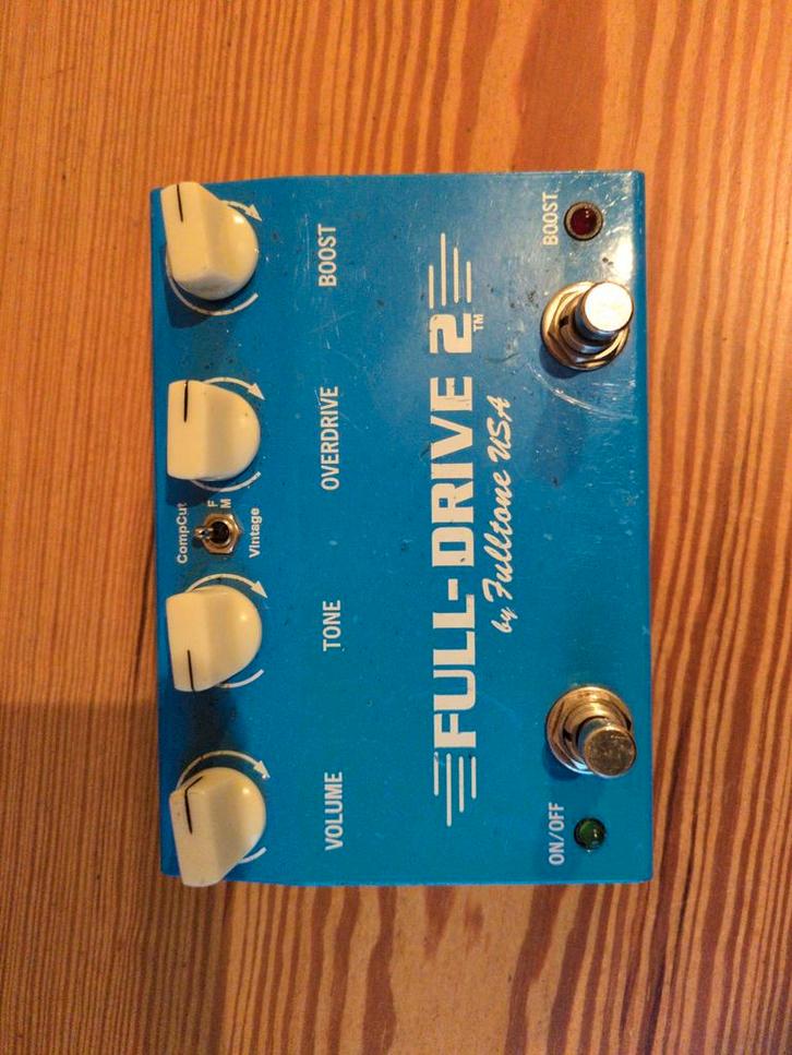 Fulltone Fulldrive 2 Mosfet Overdrive Pedaal, Muziek en Instrumenten, Effecten, Gebruikt, Distortion, Overdrive of Fuzz, Ophalen of Verzenden