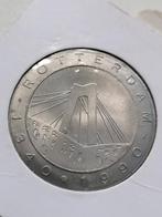 Penning 650 jaar Rotterdam 1340-1990 Porter Erasmusbrug, Postzegels en Munten, Ophalen of Verzenden, Overige materialen, Nederland