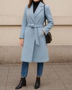 Wollen Zara mantel maat 36/38, Kleding | Dames, Jassen | Winter, Blauw, Zara, Ophalen of Verzenden, Zo goed als nieuw