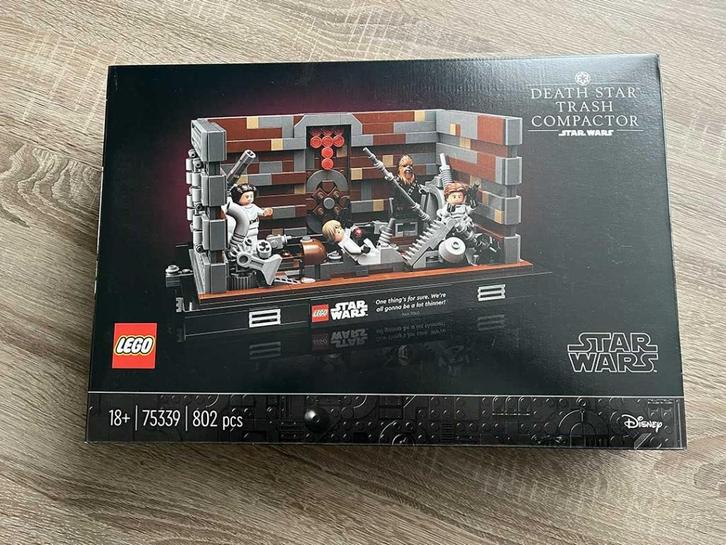 LEGO Star Wars 75339 Diorama Death Star Trash Compactor NEW, Kinderen en Baby's, Speelgoed | Duplo en Lego, Nieuw, Lego, Complete set
